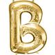 34in Gold Letter Balloon (B)